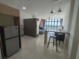Green Haven Studio Apartment 2 Double Bed with WiFi Netflix，位于马西的酒店
