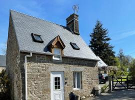 Le Petit Fleur - the little flower, cosy cottage，位于Saint-Michel-de-Montjoie的酒店