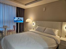 Daegu StarB&B DSR Hotel mia Guestroom，位于大邱的酒店