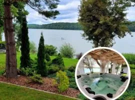 Dom Nad Jeziorem z Jacuzzi