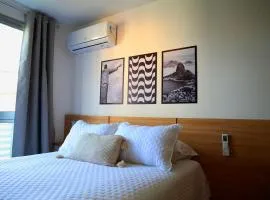 Lindo Studio Boa Viagem Vista para o Mar com estacionamento