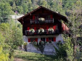 Chalet Chinegga，位于Stalden的酒店