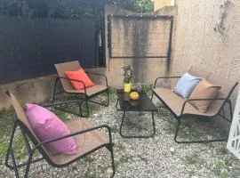 Appartement cosy avec jardin