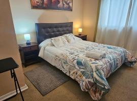 Machali Hermosa habitacion con baño privado y compartido WiFi y estacionamiento gratis，位于兰卡瓜的酒店