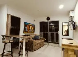 Apartamento Vacacional con Piscina WiFi y Netflix a 20 min del Parque Tayrona ideal para trabajo remoto