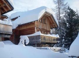 Almhütte Falkert，位于帕特加森的山林小屋