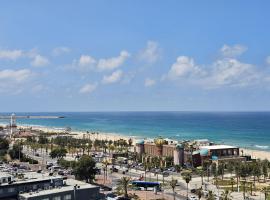 Sea Vacation , luxury Loft ,amazing seaview Buber 301，位于阿什杜德的酒店
