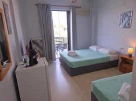 Elea rooms 7，位于埃利亚&middot;拉克尼亚斯的海滩酒店