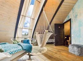 Kupolmāja Ārpus laika - Domehouse in the forest