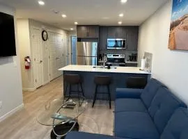 The Oasis-A New 1 bed suite in Livingston Calgary close to the Airport