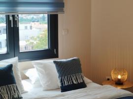 ISLAND Time Deluxe Apartment Downtown 3 floors，位于希俄斯的带停车场的酒店