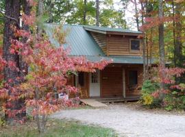 Rustic Cabin Rental in the Forest near Charleston, West Virginia，位于Hico的酒店