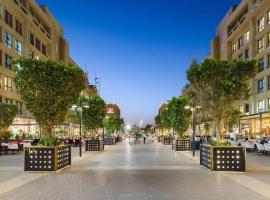 شقة فخمة للايجار المفروش بالشيخ زايد بجوار ارقي المولات，位于Sheikh Zayed的酒店