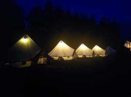 Kemp v areálu pivovaru Malý Janek z Jinec，位于普日布拉姆的酒店