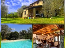 Casale la Civetta con piscina privata，位于Tarano的酒店