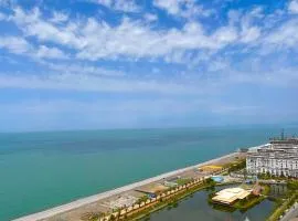 Panorama sea view in ORBI City
