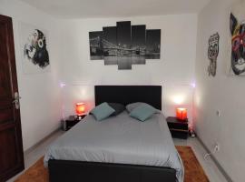 Superbe F2 terrasse, route du vin, Florival，位于盖布维莱尔的酒店