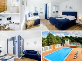 APARTAMENT 19B BLUE MARINE BASEN BRODZIKI PLAC ZABAW the BEST OF PODDĄBIE przy plaż