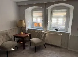 Ferienhaus mit Garten und Terrasse, zentral und ruhig