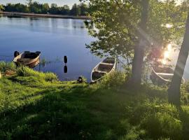 Domek nad wodą，位于Stawinoga的酒店