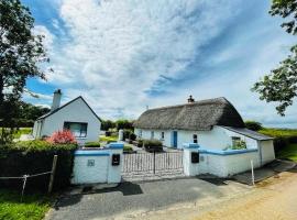Historic Thatched Cottage Getaway in Kilkenny，位于Ballyline的酒店