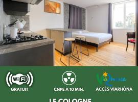 Le Cologne - Les appartements de l'olivier，位于Loyettes的酒店