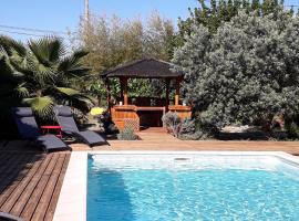 Villa Madura - Classée 3 étoiles - Confort et bien-être à 2 pas des commodités et de l'Hérault，位于Canet的酒店