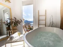 Sublime T2, hyper-centre d'Ajaccio, avec Spa, Sauna, Vue mer & Plage à 3min