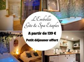 L'Embellie Gîte & Spa Etaples，位于埃塔普勒的酒店