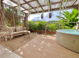 Cocon des jardins - Bungalow & SPA，位于Gros-Morne的酒店