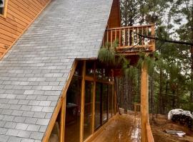 Nido de Madera，位于San Mateo R&iacute;o Hondo的木屋