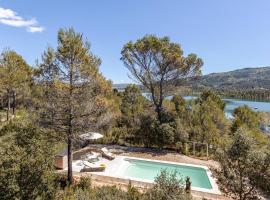 Vistas incre&iacute;bles al pantano de Entrepe&ntilde;as，位于瓜达拉哈拉的木屋