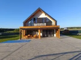 Domki na Kolonii, Trzy domki, nowe, sala bankietowa 82m2