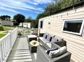 3 Bedroom Caravan with Decking at Newquay Bay Resort