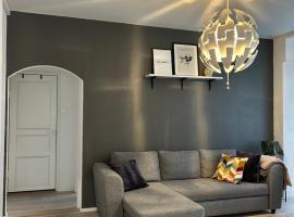 Cozy two-room condo near bus- and railwaystation