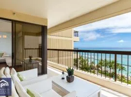 Turquoise Ocean Views Walk to Waikiki