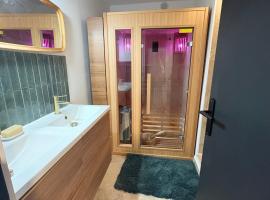 Charmante maisonnette de village avec sauna，位于贝端的酒店
