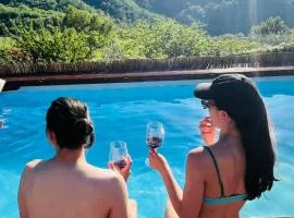 Charming Tuscan Suite with Pool 2 to 5 persons Lamole Greve in Chianti