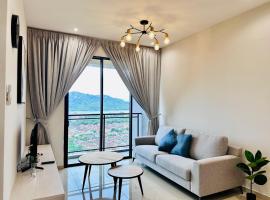 Iconic Regency 3BR Seaview Homestay with Rooftop Pool，位于峇六拜的酒店