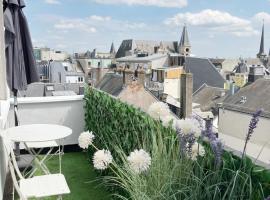 Unique Penthouse Maximilian von Bavaria 1-4 personnes &agrave; cot&eacute; de Louis Vuitton，位于卢森堡的宠物友好酒店