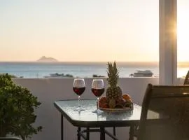 Kalamaki-Sunset - Scenic Sunset & Sea Views - Steps from Shore!