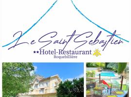 HOTEL ST SEBASTIEN，位于罗科比列尔的酒店