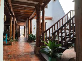 La Casa Del Toche Barichara，位于巴里查拉的旅馆