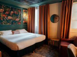 H&ocirc;tel Fesch & Spa，位于阿雅克修的带热水浴缸的酒店