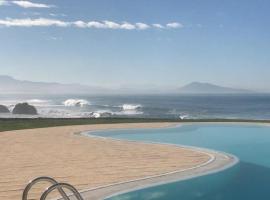 Studio sur 2 plages , piscine et 3 personnes，位于比亚里茨的酒店