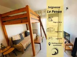 Agréable studio 7 au penon proche plages