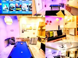13-Pax Vacation Retreats in Butterworth near Sunway Carnival，位于北赖的酒店