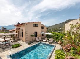 Joel Living Collection - Rustic Villa，位于Áptera的酒店