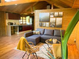 Lodge De ijsvogel bij Bolmeer Lodges，位于Zevenhuizen的酒店