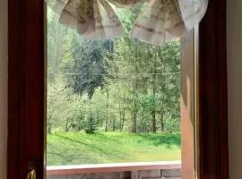 Casa Ai tre cavalli vista sulle Dolomiti